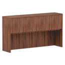 Alera® wholesale. Alera Valencia Series Hutch, 3-comp, 64.75w X 15d X 35.38h, Modern Walnut. HSD Wholesale: Janitorial Supplies, Breakroom Supplies, Office Supplies.