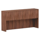 Alera® wholesale. Alera Valencia Series Hutch, 3-comp, 70.63w X 15d X 35.38h, Modern Walnut. HSD Wholesale: Janitorial Supplies, Breakroom Supplies, Office Supplies.