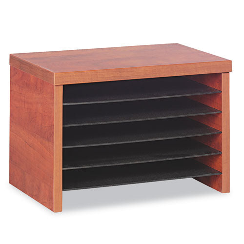 Alera® wholesale. Alera Valencia Under Counter File Organizer Shelf, 15.75w X 9.88d X 10.88h, Cherry. HSD Wholesale: Janitorial Supplies, Breakroom Supplies, Office Supplies.