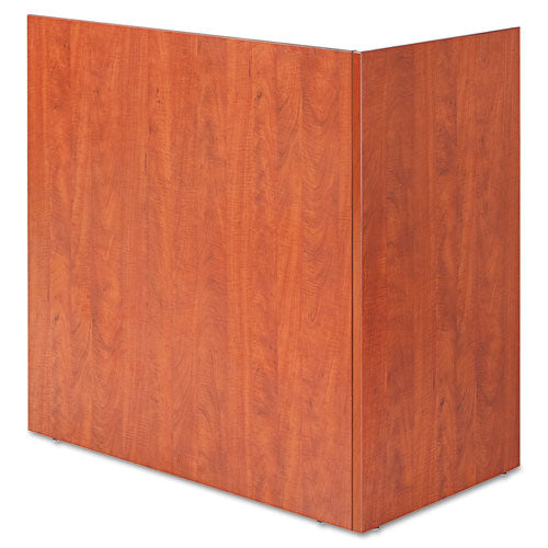 Alera® wholesale. Alera Valencia Reversible Reception Return, 44 1-8w X 23 5-8d X 41 1-2h, Medium Cherry. HSD Wholesale: Janitorial Supplies, Breakroom Supplies, Office Supplies.