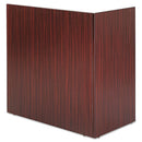 Alera® wholesale. Alera Valencia Reversible Reception Return, 44 1-8w X 23 5-8d X 41 1-2h, Mahogany. HSD Wholesale: Janitorial Supplies, Breakroom Supplies, Office Supplies.