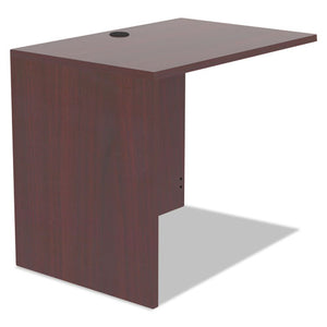 Alera® wholesale. Alera Valencia Series Reversible Return-bridge Shell, 35w X 23 5-8d X 29 1-2h, Mahogany. HSD Wholesale: Janitorial Supplies, Breakroom Supplies, Office Supplies.