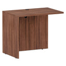 Alera® wholesale. Alera Valencia Series Reversible Return-bridge Shell, 35w X 23 5-8d X 29 1-2h, Modern Walnut. HSD Wholesale: Janitorial Supplies, Breakroom Supplies, Office Supplies.