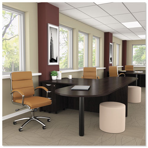 Alera® wholesale. Alera Valencia Series Reversible Return-bridge Shell, 42w X 23 5-8d X 29 1-2, Espresso. HSD Wholesale: Janitorial Supplies, Breakroom Supplies, Office Supplies.