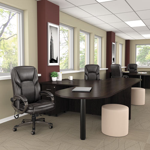 Alera® wholesale. Alera Valencia Series Reversible Return-bridge Shell, 42w X 23 5-8d X 29 1-2, Espresso. HSD Wholesale: Janitorial Supplies, Breakroom Supplies, Office Supplies.