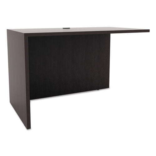 Alera® wholesale. Alera Valencia Series Reversible Return-bridge Shell, 42w X 23 5-8d X 29 1-2, Espresso. HSD Wholesale: Janitorial Supplies, Breakroom Supplies, Office Supplies.