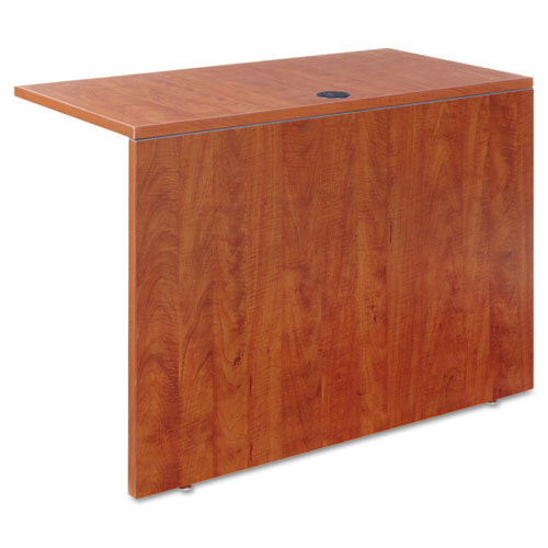 Alera® wholesale. Alera Valencia Series Reversible Return-bridge Shell, 42w X 23 5-8d X 29 1-2h, Medium Cherry. HSD Wholesale: Janitorial Supplies, Breakroom Supplies, Office Supplies.