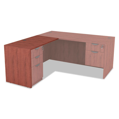 Alera® wholesale. Alera Valencia Series Reversible Return-bridge Shell, 42w X 23 5-8d X 29 1-2h, Medium Cherry. HSD Wholesale: Janitorial Supplies, Breakroom Supplies, Office Supplies.