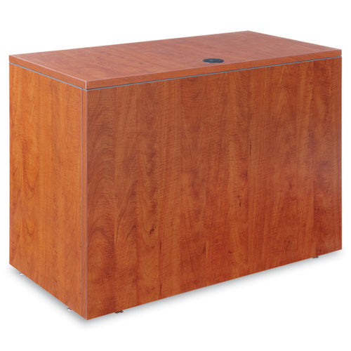 Alera® wholesale. Alera Valencia Series Reversible Return-bridge Shell, 42w X 23 5-8d X 29 1-2h, Medium Cherry. HSD Wholesale: Janitorial Supplies, Breakroom Supplies, Office Supplies.