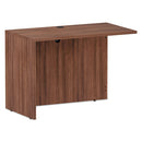 Alera® wholesale. Alera Valencia Series Reversible Return-bridge Shell, 42w X 23 5-8d X 29 1-2h, Modern Walnut. HSD Wholesale: Janitorial Supplies, Breakroom Supplies, Office Supplies.