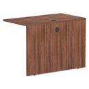 Alera® wholesale. Alera Valencia Series Reversible Return-bridge Shell, 42w X 23 5-8d X 29 1-2h, Modern Walnut. HSD Wholesale: Janitorial Supplies, Breakroom Supplies, Office Supplies.