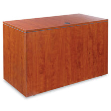 Load image into Gallery viewer, Alera® wholesale. Alera Valencia Series Reversible Return-bridge Shell, 47 1-4w X 23 5-8d X 29 1-2h, Cherry. HSD Wholesale: Janitorial Supplies, Breakroom Supplies, Office Supplies.