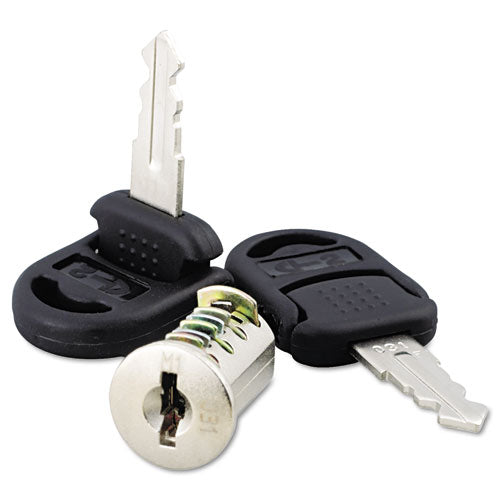 Alera® wholesale. Core Removable Lock And Key Set, Silver, Two Keys-set. HSD Wholesale: Janitorial Supplies, Breakroom Supplies, Office Supplies.