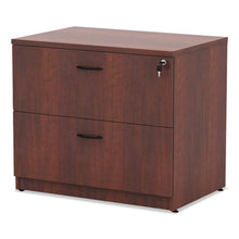 Load image into Gallery viewer, Alera® wholesale. Alera Valencia Series Two Drawer Lateral File, 34w X 22.75d X 29.5h, Cherry. HSD Wholesale: Janitorial Supplies, Breakroom Supplies, Office Supplies.