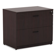 Load image into Gallery viewer, Alera® wholesale. Alera Valencia Series Two Drawer Lateral File, 34w X 22.75d X 29.5h, Mahogany. HSD Wholesale: Janitorial Supplies, Breakroom Supplies, Office Supplies.