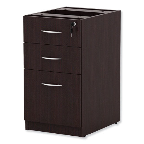 Alera® wholesale. Alera Valencia Box-box-file Full Pedestal, 15.63w X 20.5d X 28.5h, Espresso. HSD Wholesale: Janitorial Supplies, Breakroom Supplies, Office Supplies.