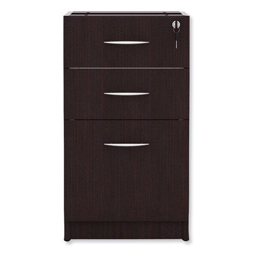 Alera® wholesale. Alera Valencia Box-box-file Full Pedestal, 15.63w X 20.5d X 28.5h, Espresso. HSD Wholesale: Janitorial Supplies, Breakroom Supplies, Office Supplies.