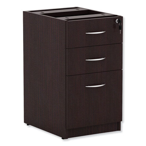 Alera® wholesale. Alera Valencia Box-box-file Full Pedestal, 15.63w X 20.5d X 28.5h, Espresso. HSD Wholesale: Janitorial Supplies, Breakroom Supplies, Office Supplies.