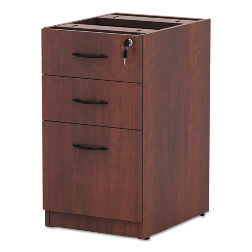 Alera® wholesale. Alera Valencia Box-box-file Full Pedestal, 15.63w X 20.5d X 28.5h, Medium Cherry. HSD Wholesale: Janitorial Supplies, Breakroom Supplies, Office Supplies.