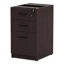 Alera® wholesale. Alera Valencia Box-box-file Full Pedestal, 15.63w X 20.5d X 28.5h, Mahogany. HSD Wholesale: Janitorial Supplies, Breakroom Supplies, Office Supplies.