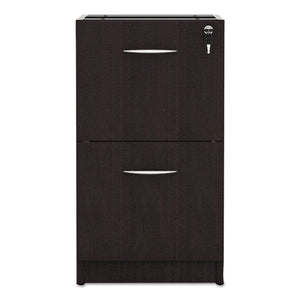 Alera® wholesale. Alera Valencia File-file Drawer Full Ped, 15.63w X 20.5d X 28.5h, Espresso. HSD Wholesale: Janitorial Supplies, Breakroom Supplies, Office Supplies.