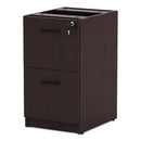 Alera® wholesale. Alera Valencia File-file Drawer Full Pedestal, 15.63w X 20.5d X 28.5h, Mahogany. HSD Wholesale: Janitorial Supplies, Breakroom Supplies, Office Supplies.
