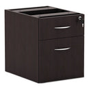 Alera® wholesale. Alera Valencia Series 3-4 Box-file Pedestal,15.63w X 20.5d X 19.25h, Espresso. HSD Wholesale: Janitorial Supplies, Breakroom Supplies, Office Supplies.