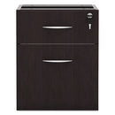 Alera® wholesale. Alera Valencia Series 3-4 Box-file Pedestal,15.63w X 20.5d X 19.25h, Espresso. HSD Wholesale: Janitorial Supplies, Breakroom Supplies, Office Supplies.