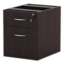 Alera® wholesale. Alera Valencia Series 3-4 Box-file Pedestal,15.63w X 20.5d X 19.25h, Espresso. HSD Wholesale: Janitorial Supplies, Breakroom Supplies, Office Supplies.