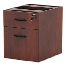 Load image into Gallery viewer, Alera® wholesale. Alera Valencia Series 3-4 Box-file Pedestal, 15.63w X 20.5d X 19.25h, Medium Cherry. HSD Wholesale: Janitorial Supplies, Breakroom Supplies, Office Supplies.