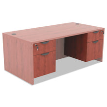 Load image into Gallery viewer, Alera® wholesale. Alera Valencia Series 3-4 Box-file Pedestal, 15.63w X 20.5d X 19.25h, Medium Cherry. HSD Wholesale: Janitorial Supplies, Breakroom Supplies, Office Supplies.