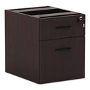 Alera® wholesale. Alera Valencia Series 3-4 Box-file Pedestal,15.63w X 20.5d X 19.25h,mahogany. HSD Wholesale: Janitorial Supplies, Breakroom Supplies, Office Supplies.
