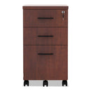 Alera® wholesale. Alera Valencia Mobile Box-box-file Pedestal File, 15.88w X 20.5d X 28.38h, Medium Cherry. HSD Wholesale: Janitorial Supplies, Breakroom Supplies, Office Supplies.