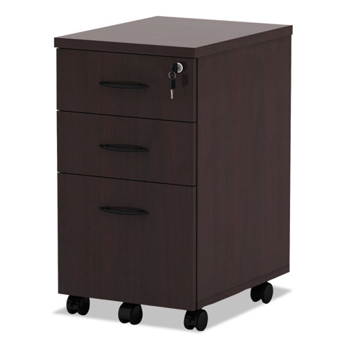 Alera® wholesale. Alera Valencia Mobile Box-box-file Pedestal File, 15.88w X 20.5d X 28.38h Mahogany. HSD Wholesale: Janitorial Supplies, Breakroom Supplies, Office Supplies.