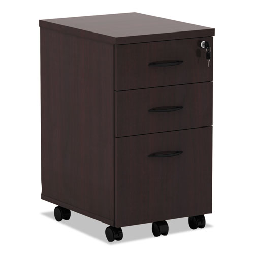 Alera® wholesale. Alera Valencia Mobile Box-box-file Pedestal File, 15.88w X 20.5d X 28.38h Mahogany. HSD Wholesale: Janitorial Supplies, Breakroom Supplies, Office Supplies.