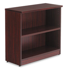 Load image into Gallery viewer, Alera® wholesale. Alera Valencia Series Bookcase, Two-shelf, 31 3-4w X 14d X 29 1-2h, Mahogany. HSD Wholesale: Janitorial Supplies, Breakroom Supplies, Office Supplies.