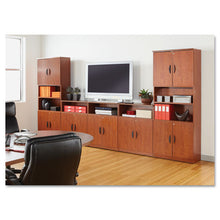 Load image into Gallery viewer, Alera® wholesale. Alera Valencia Series Bookcase, Three-shelf, 31 3-4w X 14d X 39 3-8h, Med Cherry. HSD Wholesale: Janitorial Supplies, Breakroom Supplies, Office Supplies.