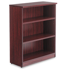 Load image into Gallery viewer, Alera® wholesale. Alera Valencia Series Bookcase, Three-shelf, 31 3-4w X 14d X 39 3-8h, Mahogany. HSD Wholesale: Janitorial Supplies, Breakroom Supplies, Office Supplies.