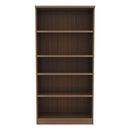 Alera® wholesale. Alera Valencia Series Bookcase, Five-shelf, 31 3-4w X 14d X 64 3-4h, Modern Walnut. HSD Wholesale: Janitorial Supplies, Breakroom Supplies, Office Supplies.