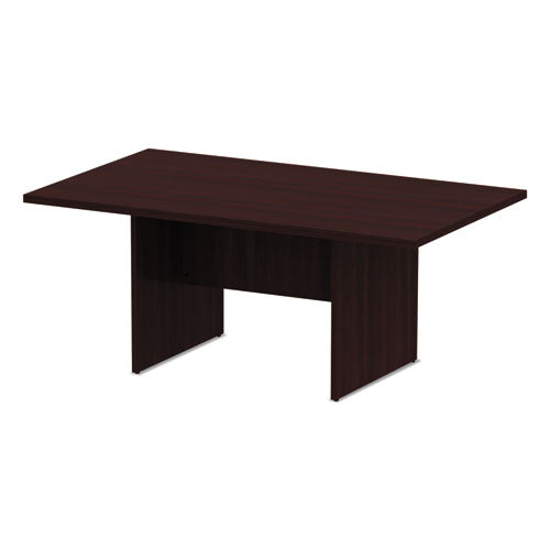 Alera® wholesale. Alera Valencia Series Conference Table, Rect, 70 7-8 X 41 3-8 X 29 1-2, Mahogany. HSD Wholesale: Janitorial Supplies, Breakroom Supplies, Office Supplies.