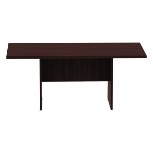 Alera® wholesale. Alera Valencia Series Conference Table, Rect, 70 7-8 X 41 3-8 X 29 1-2, Mahogany. HSD Wholesale: Janitorial Supplies, Breakroom Supplies, Office Supplies.