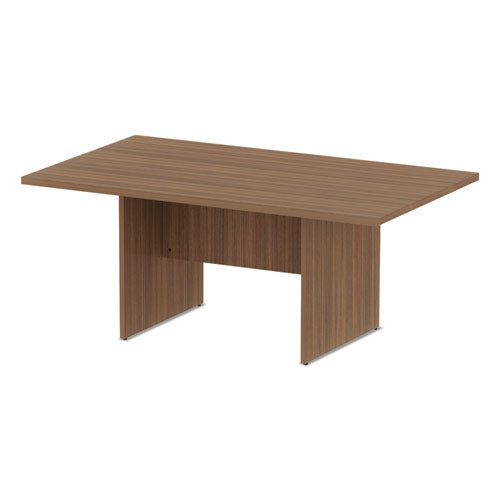 Alera® wholesale. Alera Valencia Series Conference Table, Rect, 70.88 X 41.38 X 29.5, Mod Walnut. HSD Wholesale: Janitorial Supplies, Breakroom Supplies, Office Supplies.
