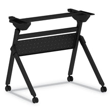 Load image into Gallery viewer, Alera® wholesale. Flip And Nest Table Base, 32 1-4w X 23 5-8d X 28 1-2h, Black. HSD Wholesale: Janitorial Supplies, Breakroom Supplies, Office Supplies.