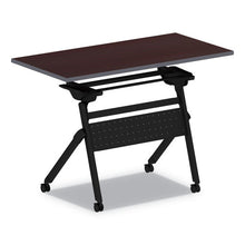 Load image into Gallery viewer, Alera® wholesale. Flip And Nest Table Base, 32 1-4w X 23 5-8d X 28 1-2h, Black. HSD Wholesale: Janitorial Supplies, Breakroom Supplies, Office Supplies.