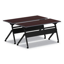 Load image into Gallery viewer, Alera® wholesale. Flip And Nest Table Base, 55 7-8w X 23 5-8d X 28 1-2h, Black. HSD Wholesale: Janitorial Supplies, Breakroom Supplies, Office Supplies.