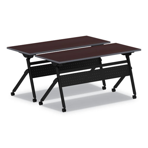 Alera® wholesale. Flip And Nest Table Base, 55 7-8w X 23 5-8d X 28 1-2h, Black. HSD Wholesale: Janitorial Supplies, Breakroom Supplies, Office Supplies.