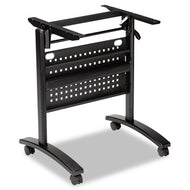 Alera® wholesale. Alera Valencia Flip Training Table Base, Modesty Panel, 28.5 X 19.75 X 28.5, Black. HSD Wholesale: Janitorial Supplies, Breakroom Supplies, Office Supplies.