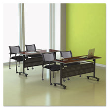 Load image into Gallery viewer, Alera® wholesale. Alera Valencia Flip Training Table Base, Modesty Panel, 57.88 X 19.75 X 28.5, Black. HSD Wholesale: Janitorial Supplies, Breakroom Supplies, Office Supplies.