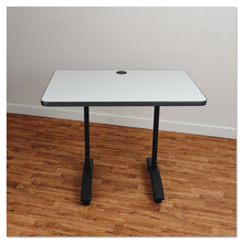 Load image into Gallery viewer, Alera® wholesale. Alera Valencia Series Training Table T-leg Base, 24 1-2w X 19 3-4d X 28 1-2h, Black. HSD Wholesale: Janitorial Supplies, Breakroom Supplies, Office Supplies.