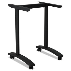 Alera® wholesale. Alera Valencia Series Training Table T-leg Base, 24 1-2w X 19 3-4d X 28 1-2h, Black. HSD Wholesale: Janitorial Supplies, Breakroom Supplies, Office Supplies.